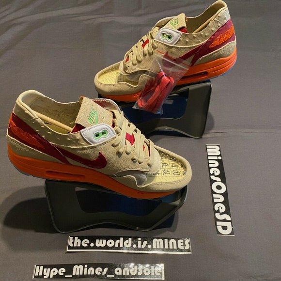 NEW Nike Air Max 1 CLOT Kiss of Death (2021) - 11 - Picture 4 of 8